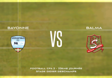 CFA2 Aviron Bayonnais FC vs Balma FC