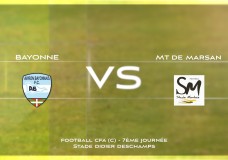 CFA Aviron Bayonnais FC vs MONT DE MARSANS FC