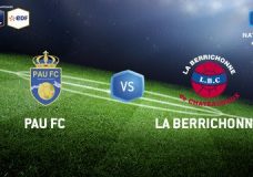 Mercredi 14/12/2016 à 19h45 – Pau Fc – Berrichonne de Châteauroux