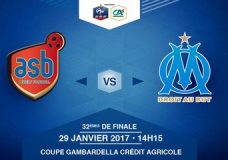 Dimanche 29 Janvier à 14h15 – AS Béziers – Olympique de Marseille – Coupe Gambardella Crédit Agricole – 32èmes de finale